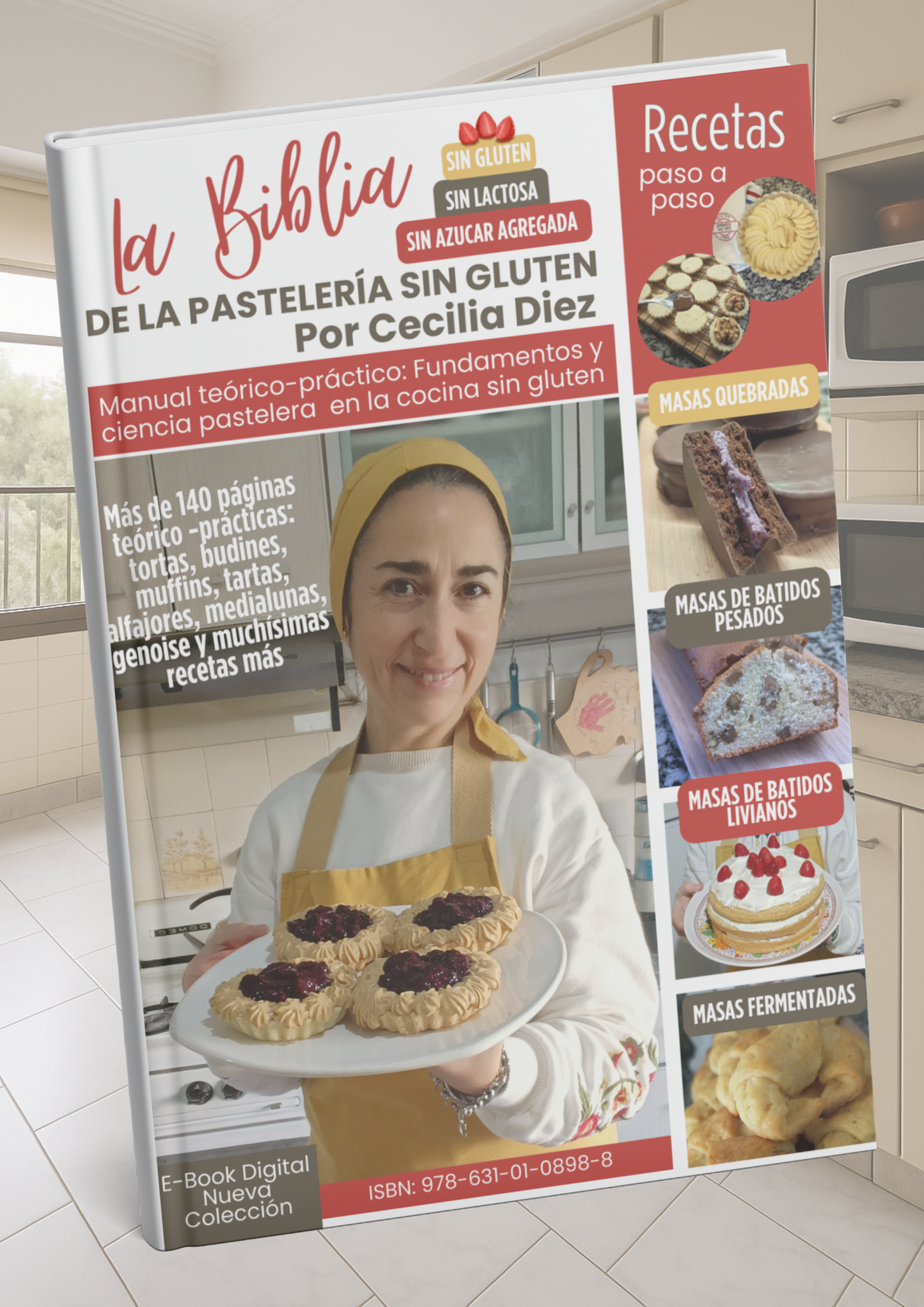 E-book La Biblia de la Pastelería Sin Gluten