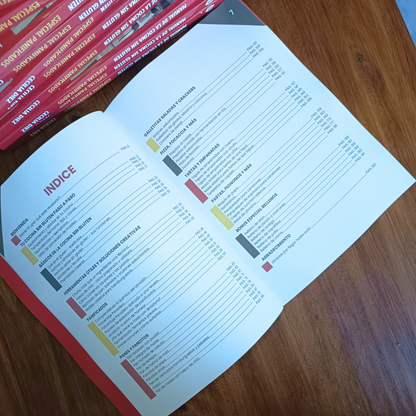 Libro Físico Manual Panificados Sin Gluten Sin Lactosa Sin Azúcar Añadida