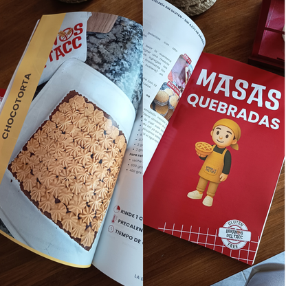 Libro Físico La Biblia de la Pastelería Sin Gluten Sin Lactosa Sin Azúcar Añadida