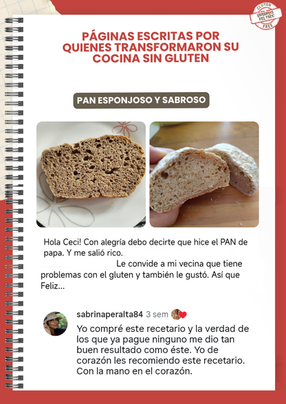 E-book Manual Panificados Sin Gluten + Bonus