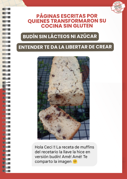 E-book La Llave de la Pastelería Sin Gluten y Sin Lácteos + BONUS